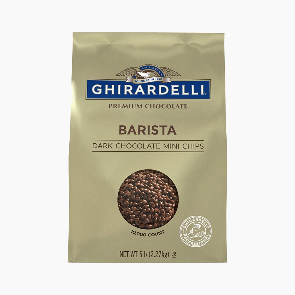 [Ghirardelli] Barista Mini Chip Dark Chocolate 2.27kg.