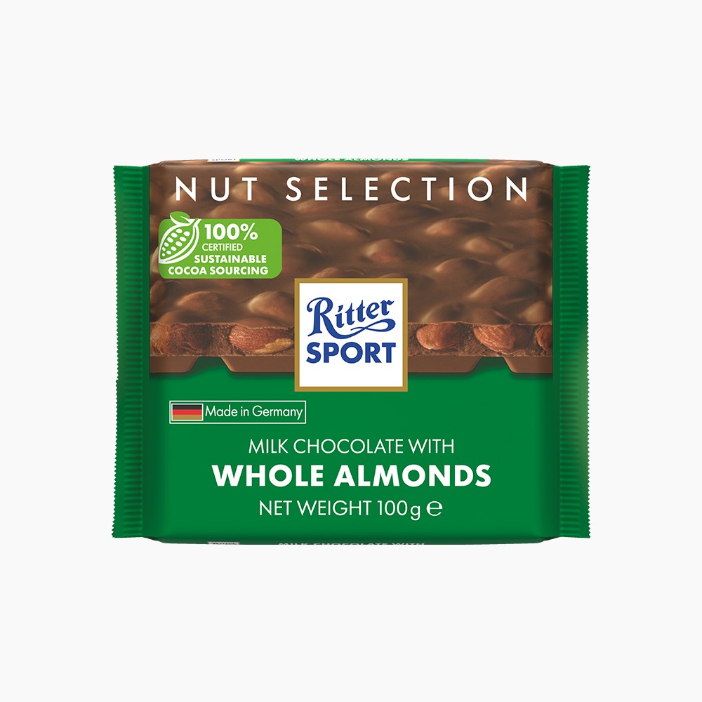[Rittersport] Whole Almond 100g