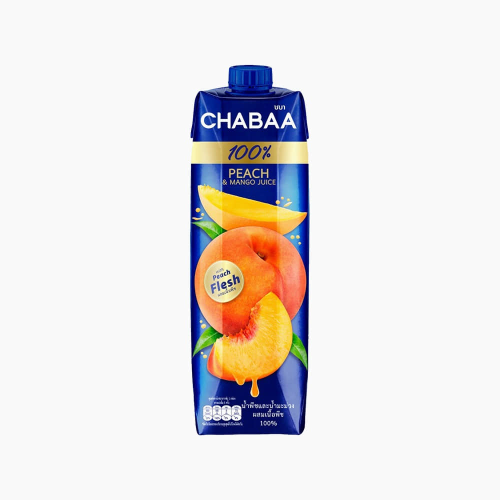 [Chabaa] Peach Mango Juice 1L
