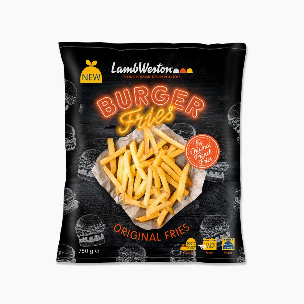[Lamb Western] Burger Fries 750g