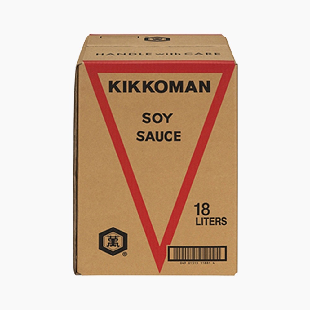 [Kikkoman]  Soy sauce CAN 18L
