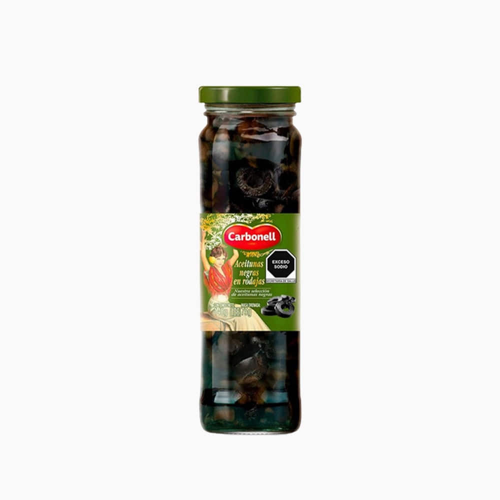 [Carbonell] Sliced Black Olives 140g
