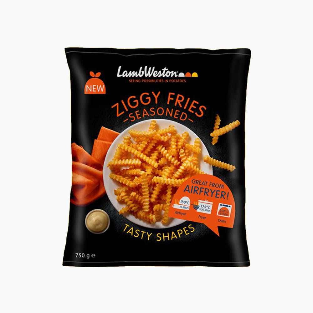 [Lamb Western] Ziggy Fries Seasoned 750g