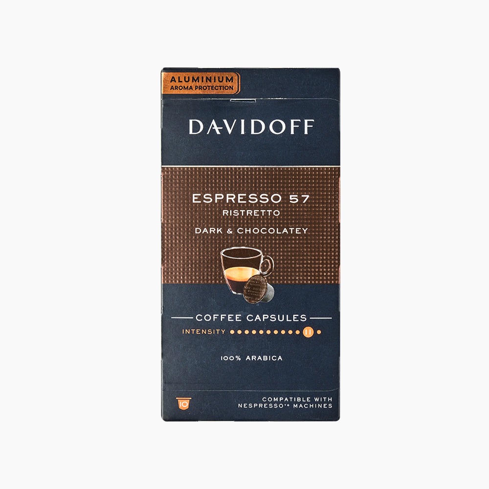 [Davidov] Espresso 57 capsule coffee 55g