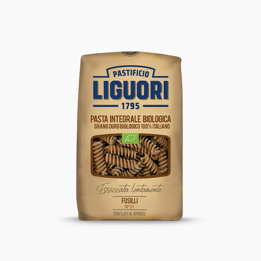 [Liguori] Organic Whole Wheat Fusilli 500g