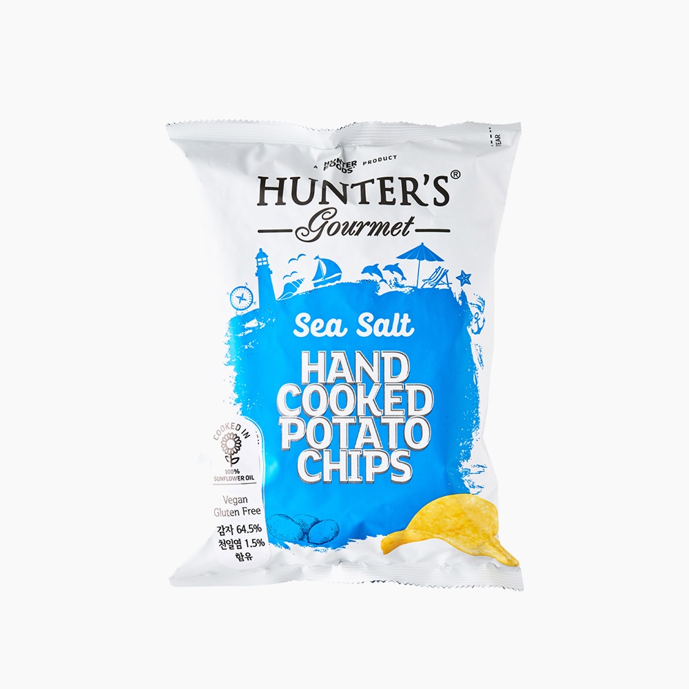 [Hunters] Sea Salt Potato Chip 125g