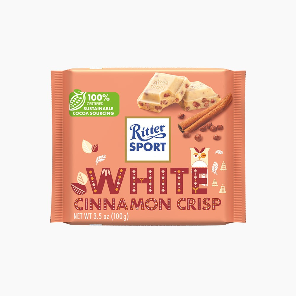 [Rittersport] White Cinnamon Crispy Chocolate 100g