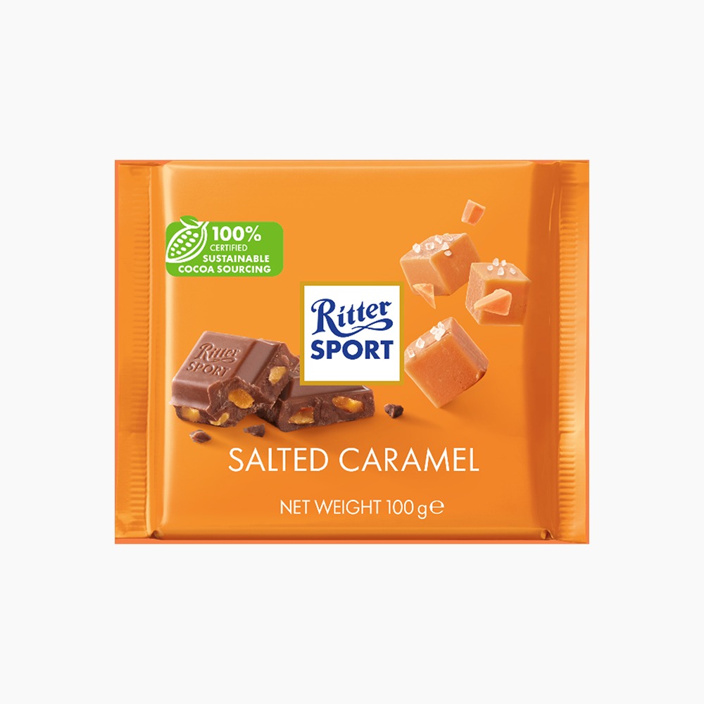 [Rittersport] Salted Caramel Chocolate 100g